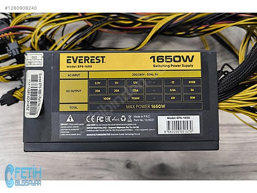 İkinci El ve Sıfır Alışveriş / Bilgisayar / Masaüstü / Donanım / Güç Kaynağı