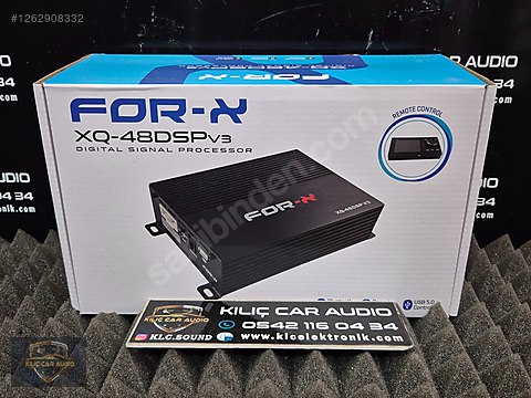 Aksesuar / Ses İşlemcisi / FOR X XQ-48DSP-V3 8 KANAL SES İŞLEMCİSİ