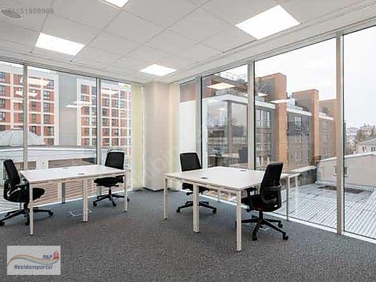 Kağıthane Premier Kampüs'de Uygun Fiyata 4 Kişilik Camlı Ofis #1151908968
