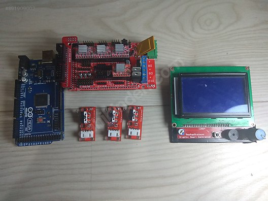 arduino 3d yazici set kablolar
