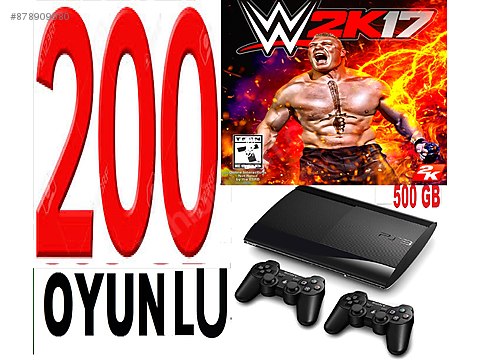 Ps3 En Iyi 200 Oyun Ve 500 Gb Superslimm Garantili 2kol Sifirr Ilan Ve Alisveriste Ilk Adres Sahibinden Com Da 878909080