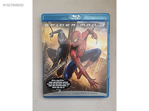 Spiderman 3 Bluray 2 disk Türkçe altyazılı - Yabancı Blu-ray