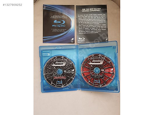 Spiderman 3 Bluray 2 disk Türkçe altyazılı - Yabancı Blu-ray