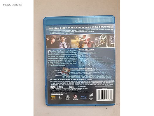 Spiderman 3 Bluray 2 disk Türkçe altyazılı - Yabancı Blu-ray