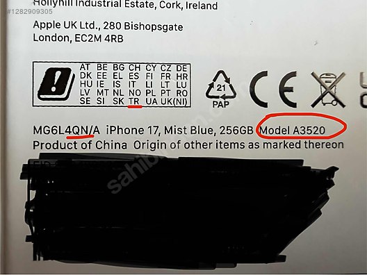 İkinci El ve Sıfır Alışveriş / Cep Telefonu & Aksesuar / Cep Telefonu / Apple / iPhone 17