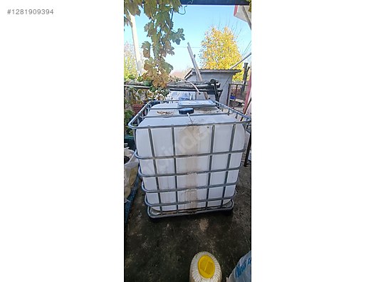 Plastik Dört Köşe Depo - Su Deposu