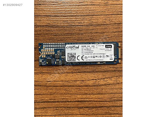 Crucial mx300 m2 sata ssd on sahibinden.com - 1302909427