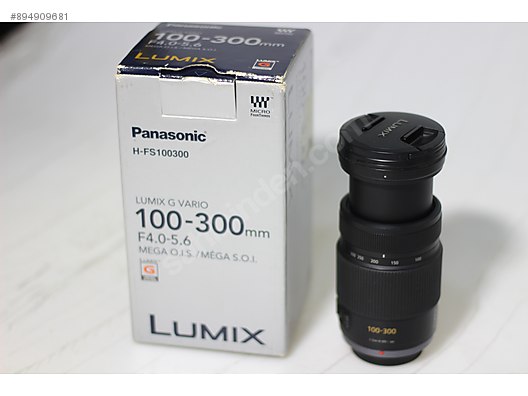 Lenses Panasonic Lumix G Vario 100 300mm Mega O I S At Sahibinden Com