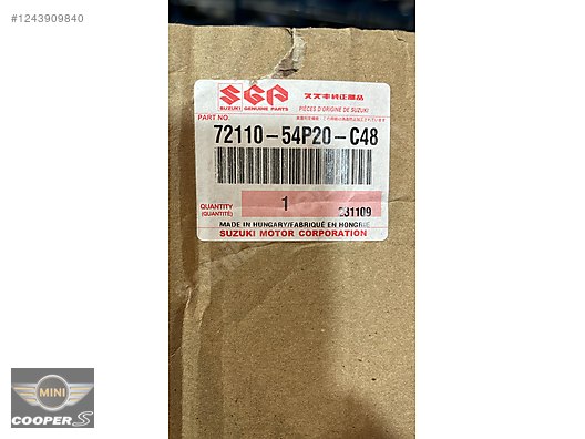 SUZİKİ VİTARA ÖN PANJUR ORJİNAL 72110-54P20-C48 - İlan ve