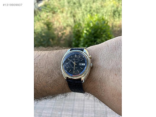 Seiko / Seiko Bell matic 1974 Zilli alarmlı kol saati vintage on