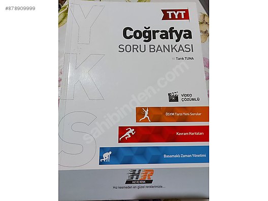Tyt Cografya Test Kitabi Hiz Ve Renk Test Kitaplari Sahibinden Com Da 878909999