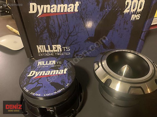 Speaker / Tweeter / Dynamat 11 cm Tweeter KİLLER T5 Teki 200 Rms