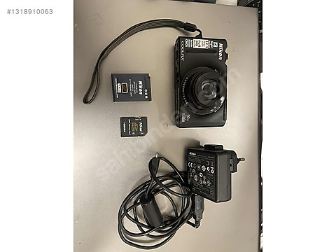 Nikon COOLPIX S8100本体 付属品セット Nikon coolpix s8100 dijital fotoğraf makinası 12.1 mp 10x on