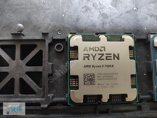 AMD Ryzen 5 7600X CPU ジャンク AMD Ryzen 5 7600X Altı Çekirdek 4.7 GHz Kutusuz Fansız İşlemci