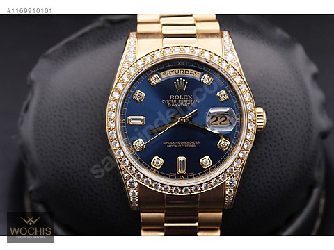 Rolex day date president gold diamond shop