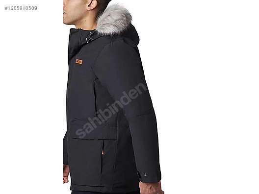 Columbia Marquam Peak Parka siyah M beden Erkek Mont Columbia
