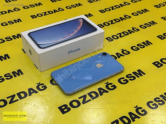 Apple / iPhone XR / IPHONE XR 256 GB MAVI KUTU FATURALI TERTEMIZ