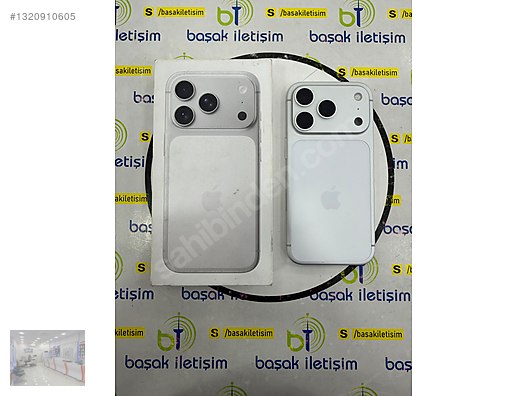 Apple / iPhone 17 Pro / İPHONE 17 PRO 256 GB GÜMÜŞ PİL 100 TEMİZ
