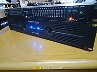 AMERICAN AUDIO VLP-1500 POWER & PREAMPLI+EQUALIZER