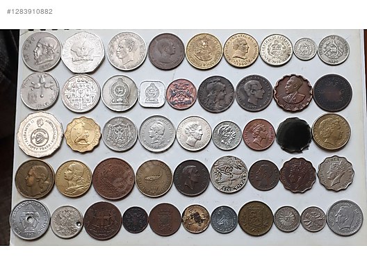 İkinci El ve Sıfır Alışveriş / Koleksiyon / Para & Madalya / Yabancı / Madeni Paralar