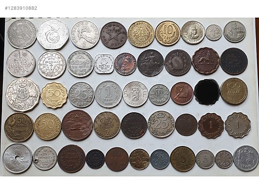 İkinci El ve Sıfır Alışveriş / Koleksiyon / Para & Madalya / Yabancı / Madeni Paralar