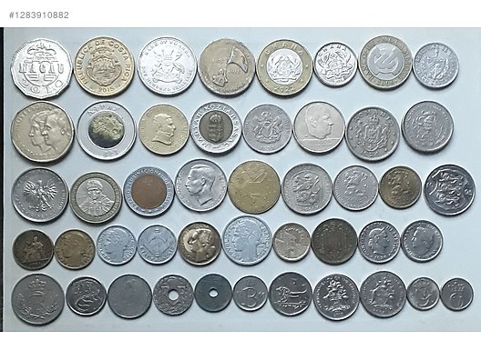 İkinci El ve Sıfır Alışveriş / Koleksiyon / Para & Madalya / Yabancı / Madeni Paralar