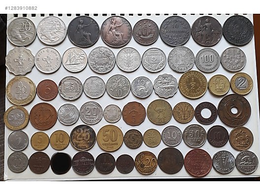 İkinci El ve Sıfır Alışveriş / Koleksiyon / Para & Madalya / Yabancı / Madeni Paralar