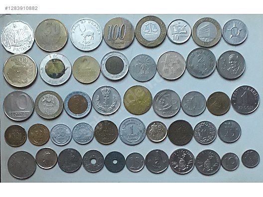 İkinci El ve Sıfır Alışveriş / Koleksiyon / Para & Madalya / Yabancı / Madeni Paralar