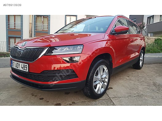 skoda karoq 1 6 tdi style 2019 hatasiz dusuk kilometre at sahibinden com 976910939