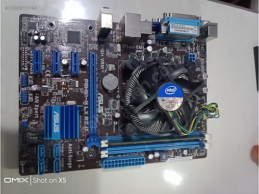 ASUS P8H61-M LX R2.0 Anakart + Intel Fan sahibinden.comda - 1298911194