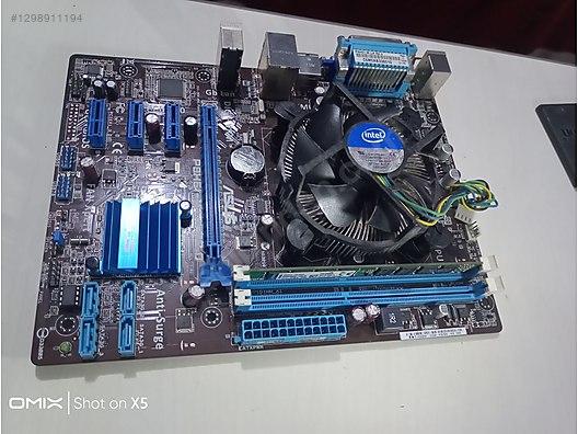 ASUS P8H61-M LX R2.0 Anakart + Intel Fan sahibinden.comda - 1298911194