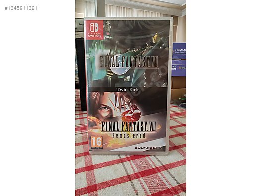 Nintendo Switch Final Fantasy 7 - 8 Remastered Twin Pack