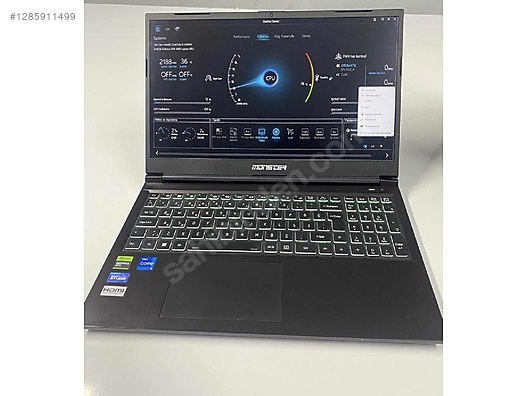 Intel Core i5 Monster Oyuncu Laptop