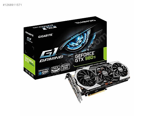G1 gaming gtx 980ti 6gb ekran kartı sahibinden.comda - 1268911571