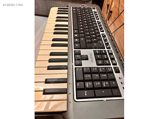 Creative midi klavye+bilgisayar klavyesi - Kablolu Klavyeler sahibinden.com'da