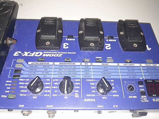 Zoom gfx-3 sahne pedalı - Efekt Pedalı ve Diğer Enstrüman Yan