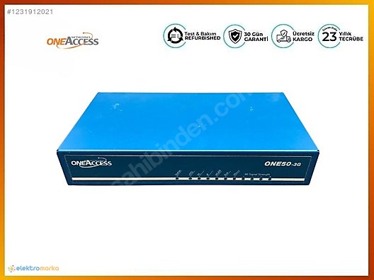 One Access 1647 Router ONEACCESS NETWORKS ONE50 A4E/a Multi-Service Router Network Mode ...