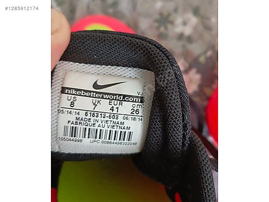 Nike Zoom Rival Distance Unisex Çivili Atletizm Ayakkabısı 41 Nu