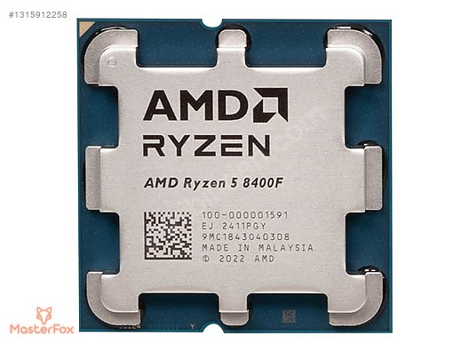 AMD RYZEN 5 8400F 4.2 GHZ 16 MB AM5 TRAY 65W NOVGA İŞLEMCI
