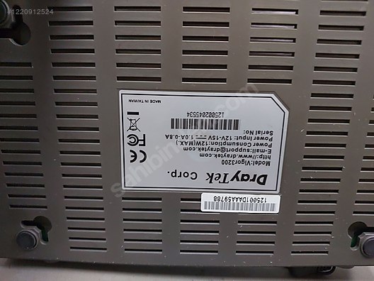 Draytek vigpr 3200 Multi wan Security Router Load Banalce - Router ilanları uygun fiyatlarıyla sahibinden.com'da