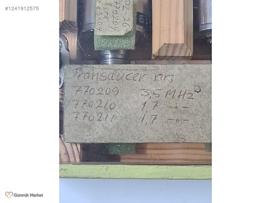 3Pcs. 770209-770210-770211 Transducer Probe 1.7/3.5Mhz sahibinden.comda ...