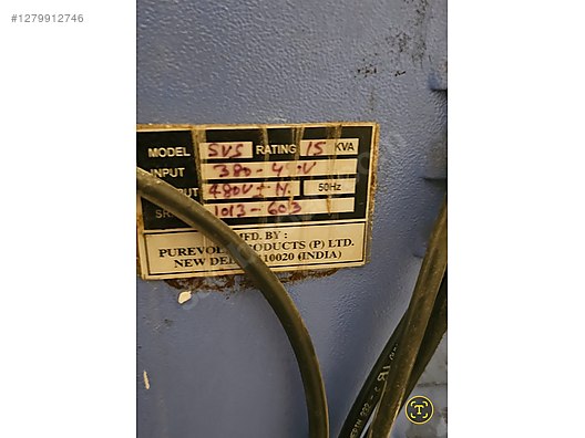 15 kva servo stabilizer - voltaj regülatörü - Regülatör ve Yapı Malzemeleri sahibinden.com'da