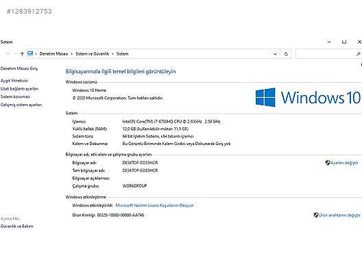 İkinci El ve Sıfır Alışveriş / Bilgisayar / Dizüstü (Notebook) / Laptop / Asus