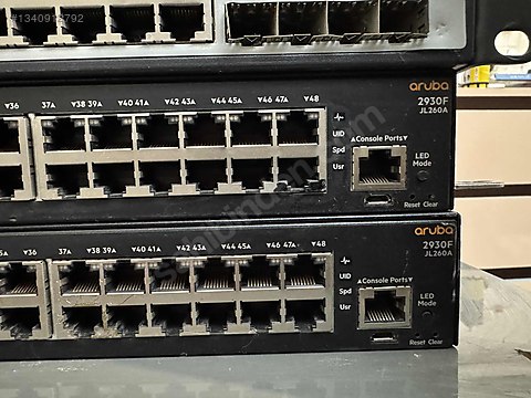 Aruba 2930F gigabit switch 48 port + sfp port sahibinden.comda
