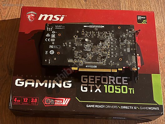 MSI Gaming GTX 1050ti - MSI Ekran Kartı İlanları sahibinden.com'da