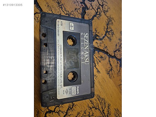 Sezen Aksu Gülümse | 1991 İlk Baskı | Orijinal Kaset | Kapaklı