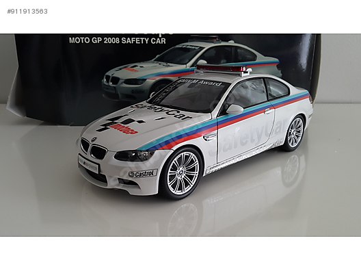 1 18 kyosho bmw m3 e92 coupe moto gp 2008 safety car at sahibinden com 911913563