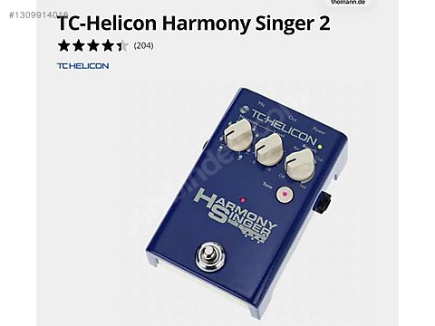 TC helicon harmony Pedal - Efekt Pedalı ve Diğer Enstrüman Yan