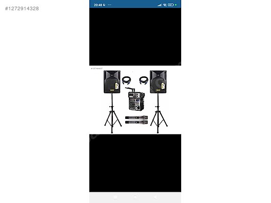 İkinci El ve Sıfır Alışveriş / Müzik / Sahne Sistemleri / Hoparlör