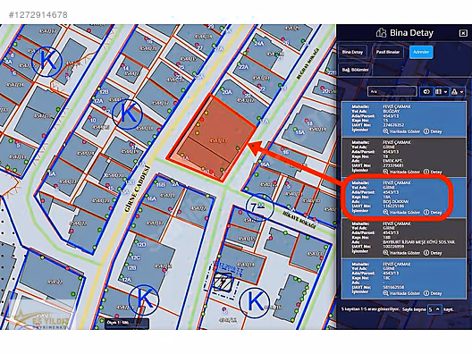 71,69 ARSA PAYLI 400+300 m BÜYÜK DÜKKAN/DEPO #1272914678